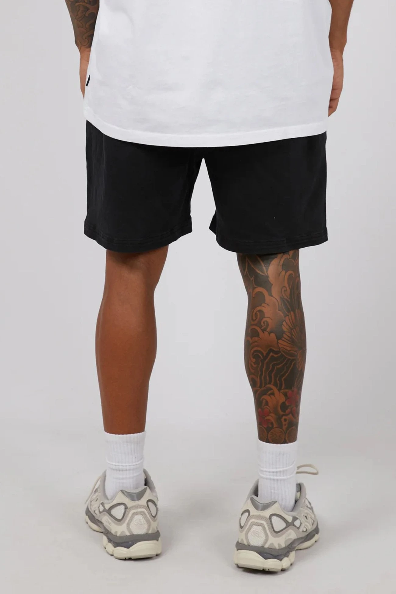 17" Twill Jogger Washed Black 2 17" Twill Jogger Washed Black - Image 2