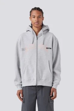 2014 Zip Hood Grey Melange