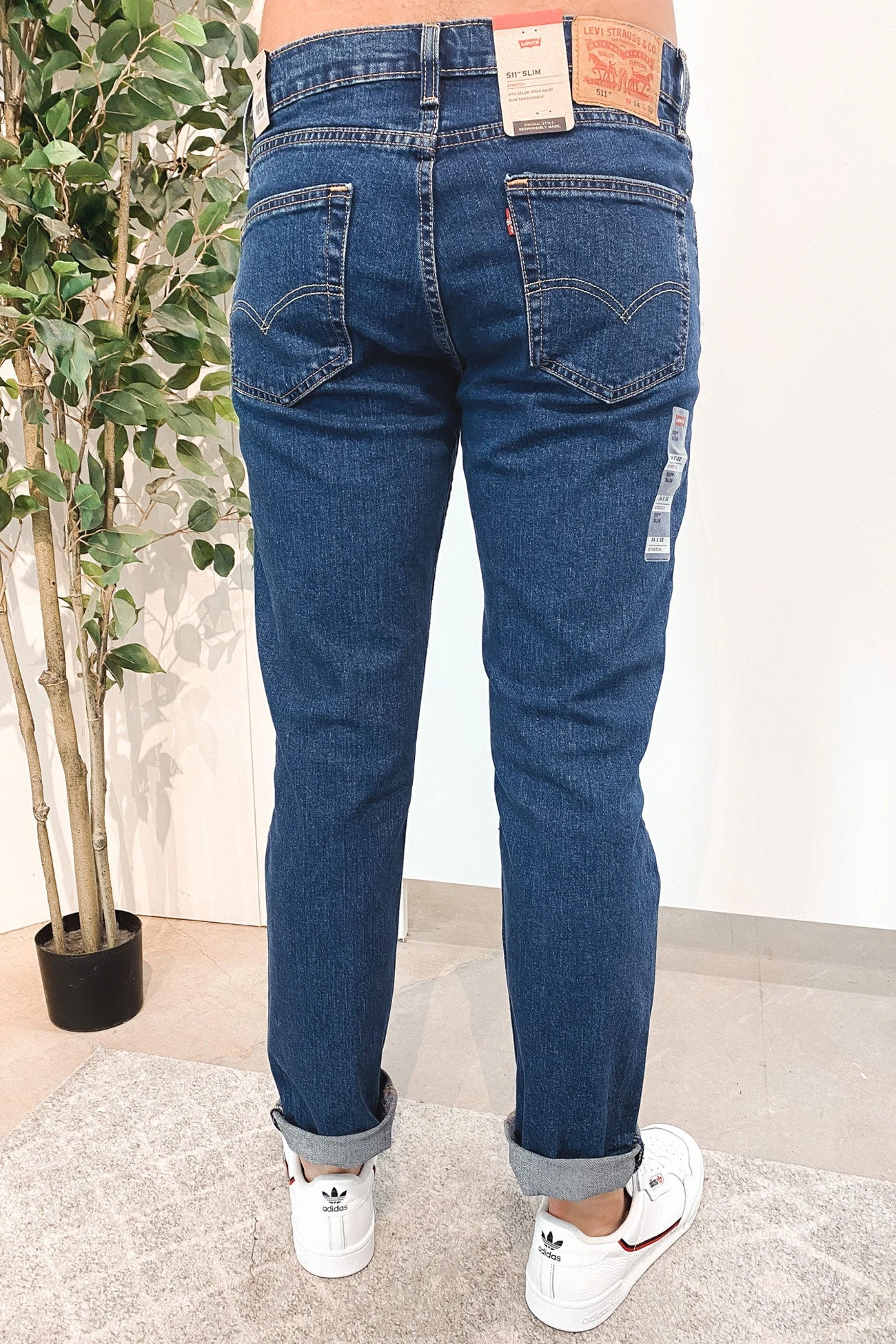 Levis 511 Slim Jean Dark Stonewash 2 Levis 511 Slim Jean Dark Stonewash - Image 2