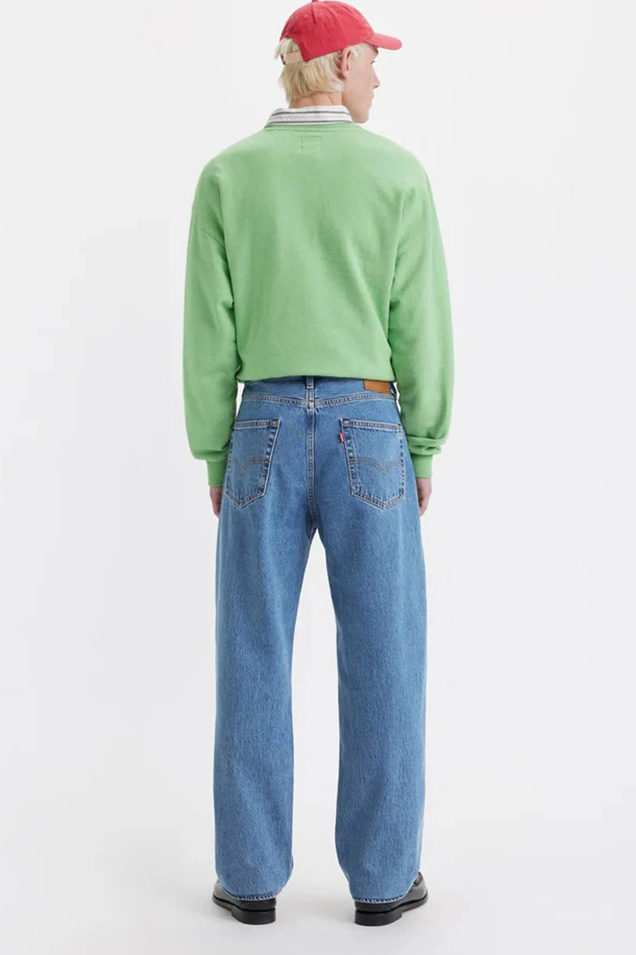 Levis 568 Loose Straight Jean Blue Essentials 2 Levis 568 Loose Straight Jean Blue Essentials - Image 2