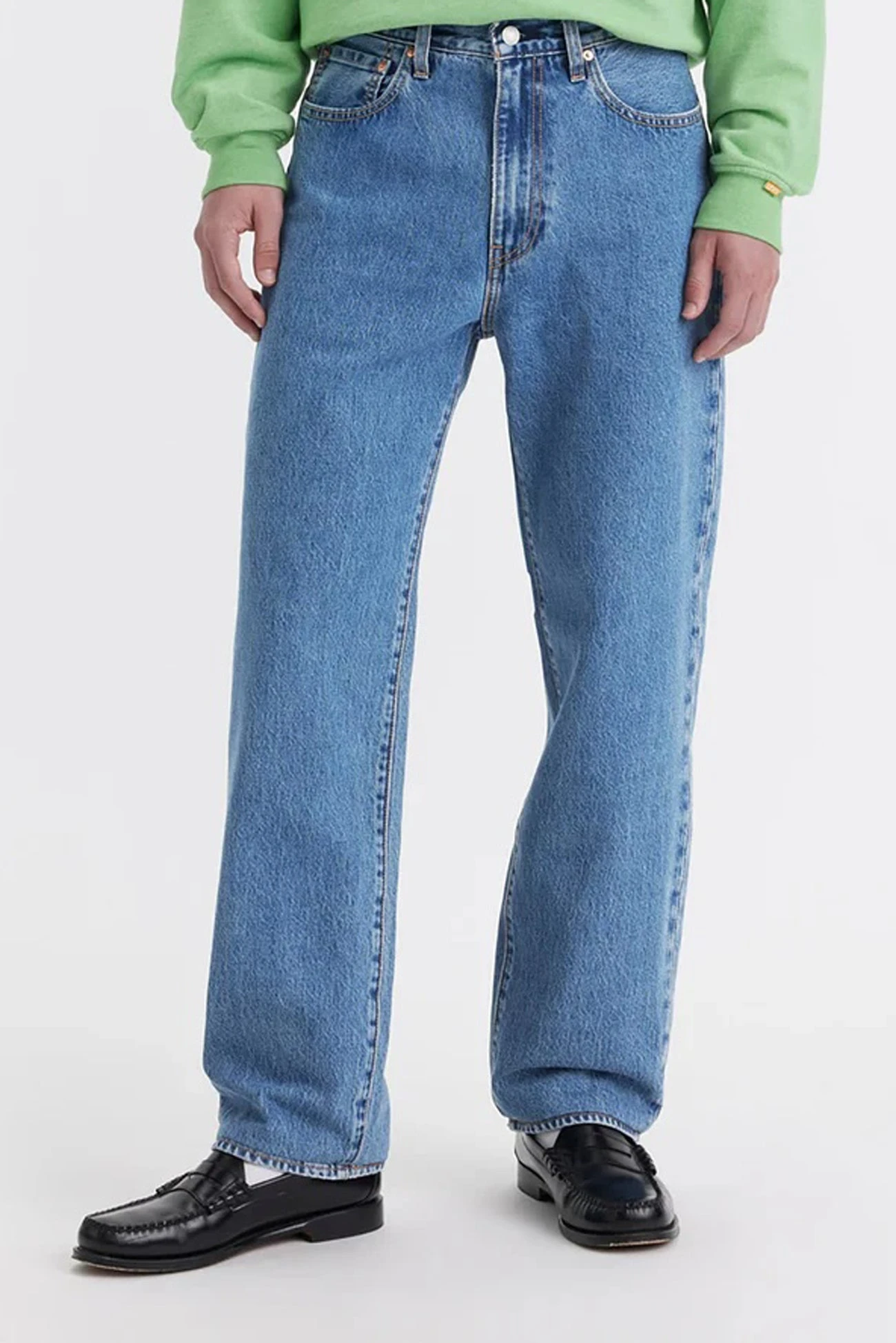 Levis 568 Loose Straight Jean Blue Essentials 3 Levis 568 Loose Straight Jean Blue Essentials - Image 3