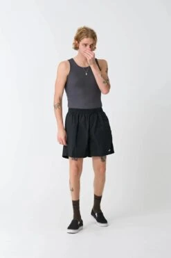 91 Stock Beachshort Black -Jean Jail Shop 91 Stock Beachshort Black f2jpeg