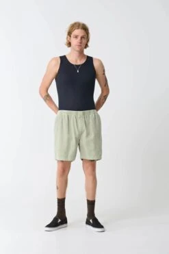 91 Wide Cord Beachshort Pigment Swamp -Jean Jail Shop 91 Wide Cord Beachshort Pigment Swamp f2jpeg