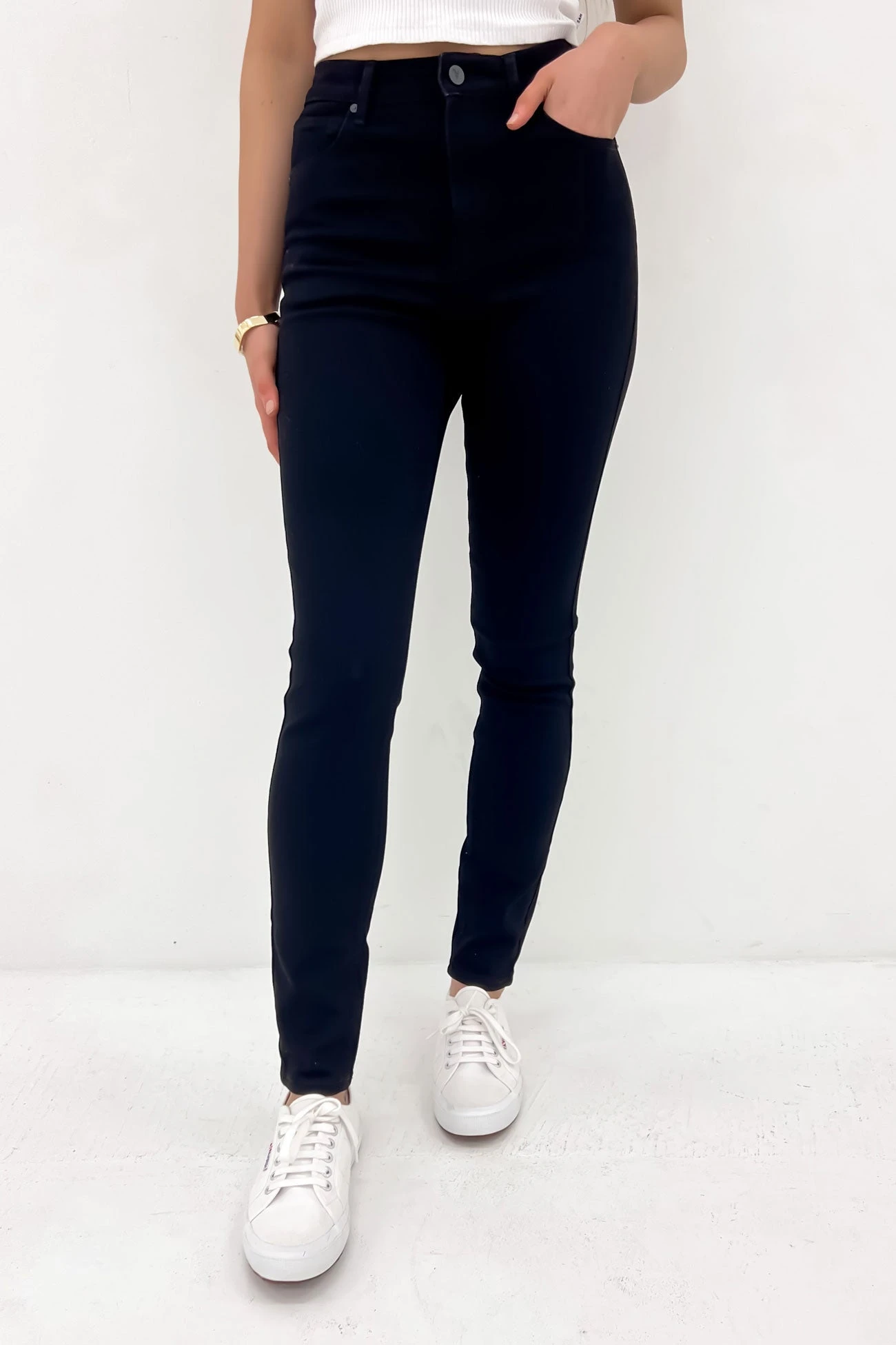 A 94 Skinny Jean Black Magic 2 A 94 Skinny Jean Black Magic - Image 2