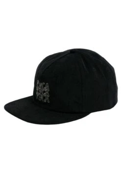 RVCA Threeways Snapback Washed Black