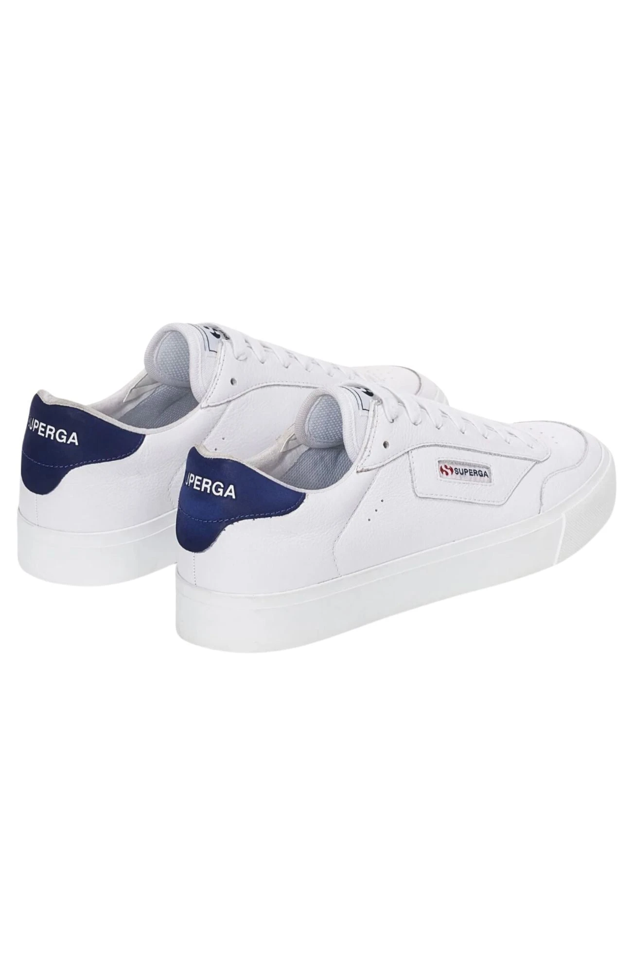 Superga 3843 Court White Blue Spectrum 3 Superga 3843 Court White Blue Spectrum - Image 3