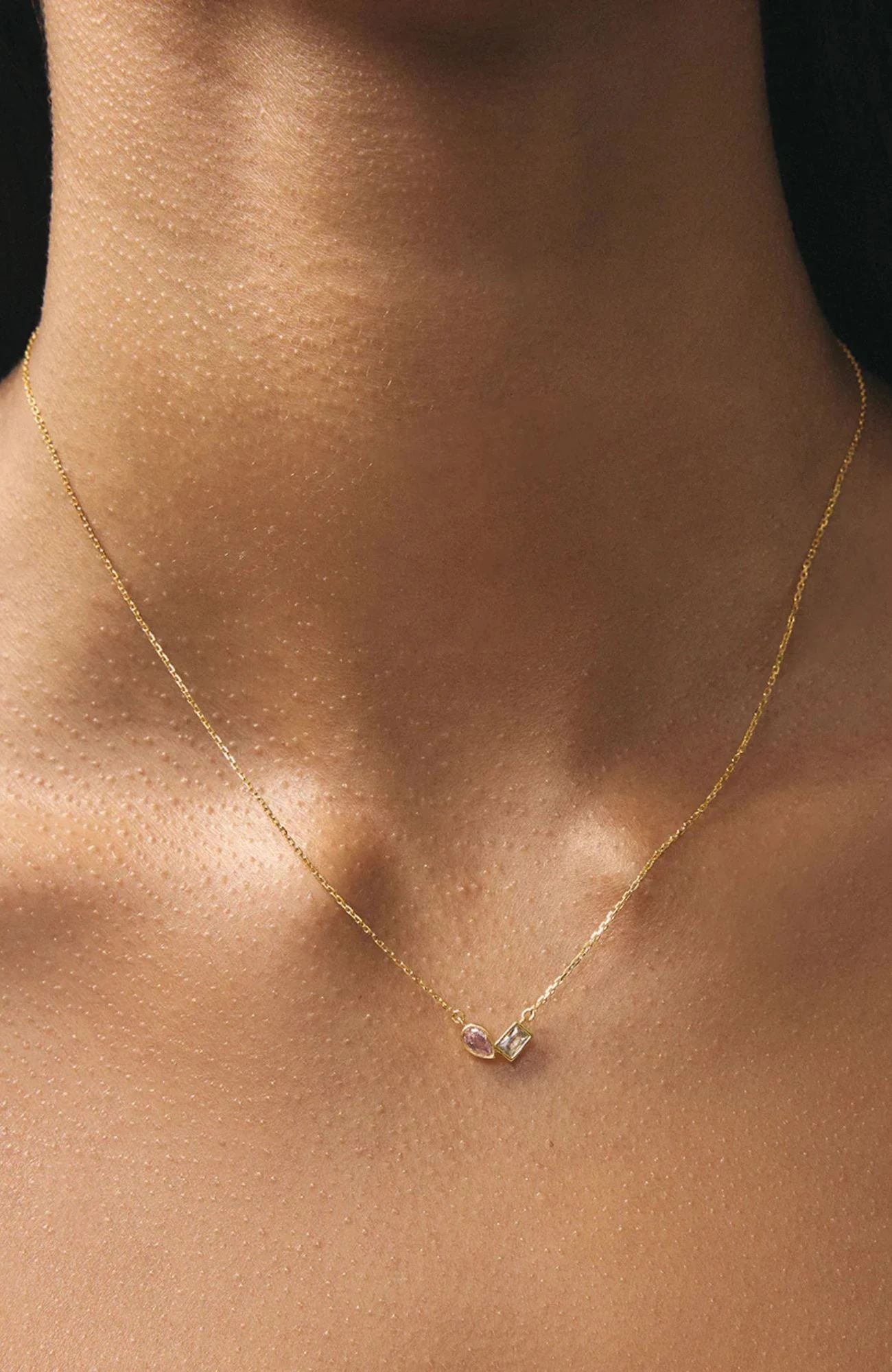 Nadine Necklace Gold 2 Nadine Necklace Gold - Image 2