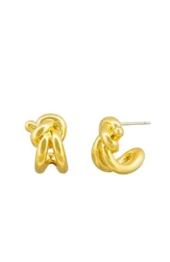Freya Hoops Gold