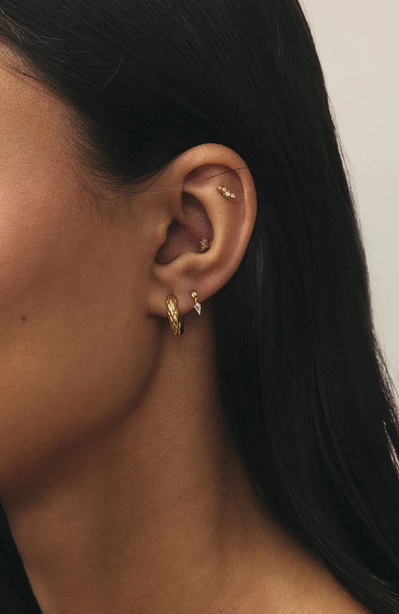 Bobbi Studs Gold 2 Bobbi Studs Gold - Image 2