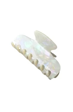 Cassidy Claw Clip Ivory