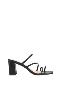 Nature Block Heel Mules Black