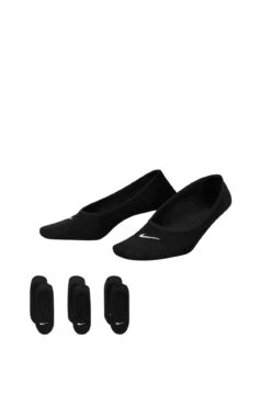 Nike Everyday Lightweight Training Footie Socks 3PK Black White
