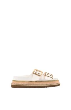 Thatcher Platform Slides Chalk White