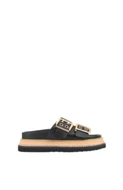 Thatcher Platform Slides Black