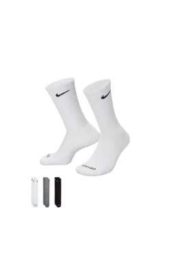 Nike Everyday Plus Cushioned Training Crew Socks 3PK Multi-Colour