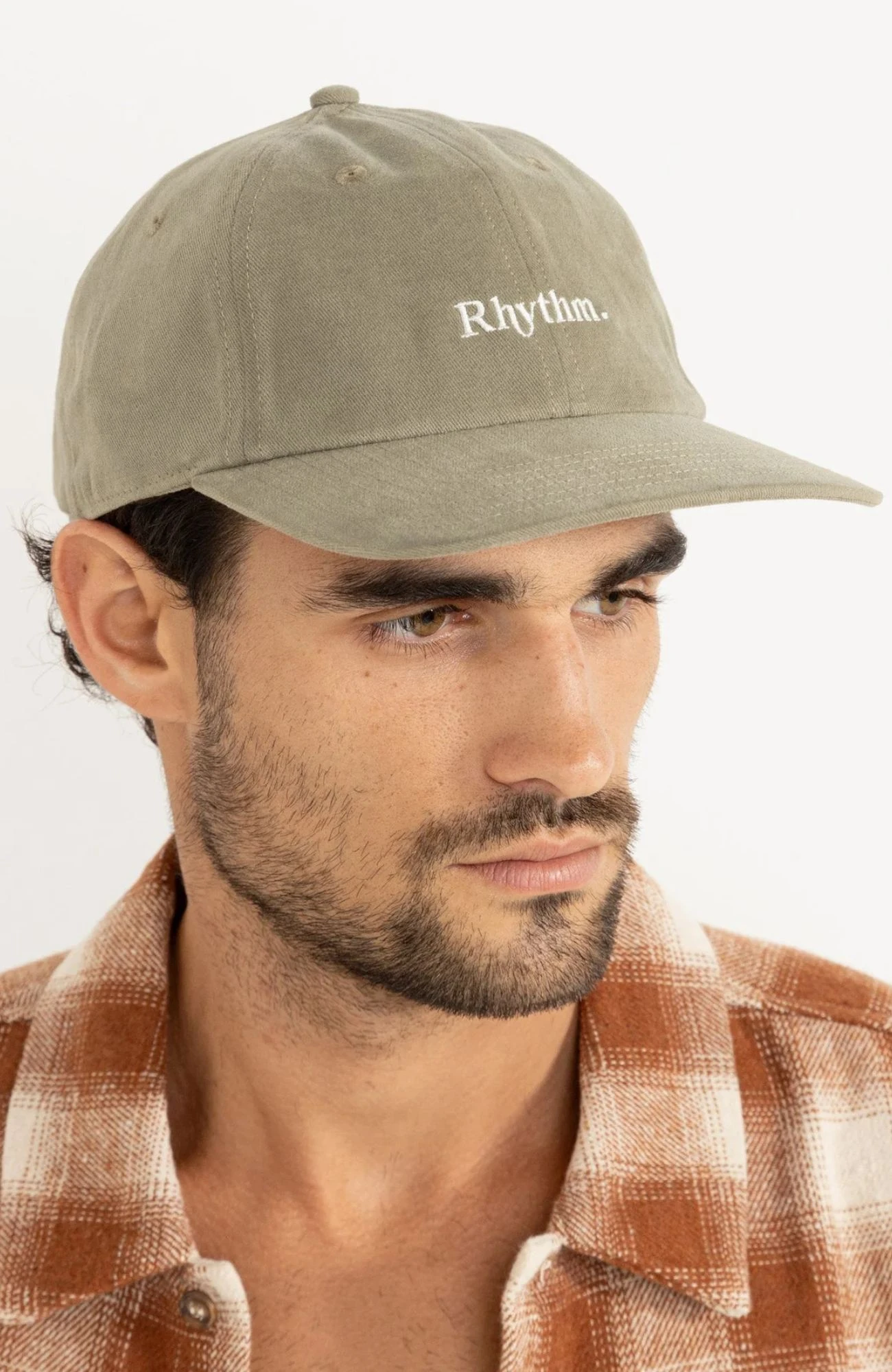 Rhythm Essential Brushed Twill Cap Sea Grass 3 Rhythm Essential Brushed Twill Cap Sea Grass - Image 3