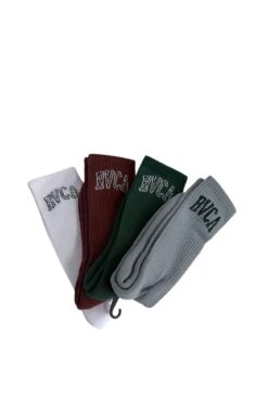 RVCA Seasonal Sock 4 Pack Multi