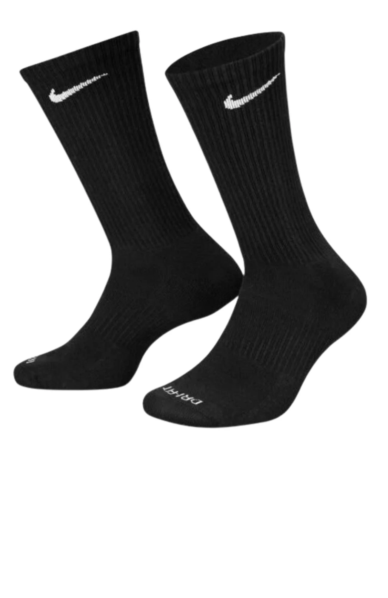 Nike Everyday Plus Cushioned Training Crew Socks 6 Pairs Black 1 Nike Everyday Plus Cushioned Training Crew Socks 6 Pairs Black