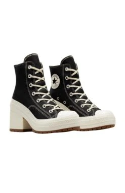 Converse Chuck Taylor All Star 70 De Luxe Heel Canvas High Top Black White -Jean Jail Shop Accessory Template 60