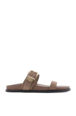 Yansa Sandal Fawn Suede