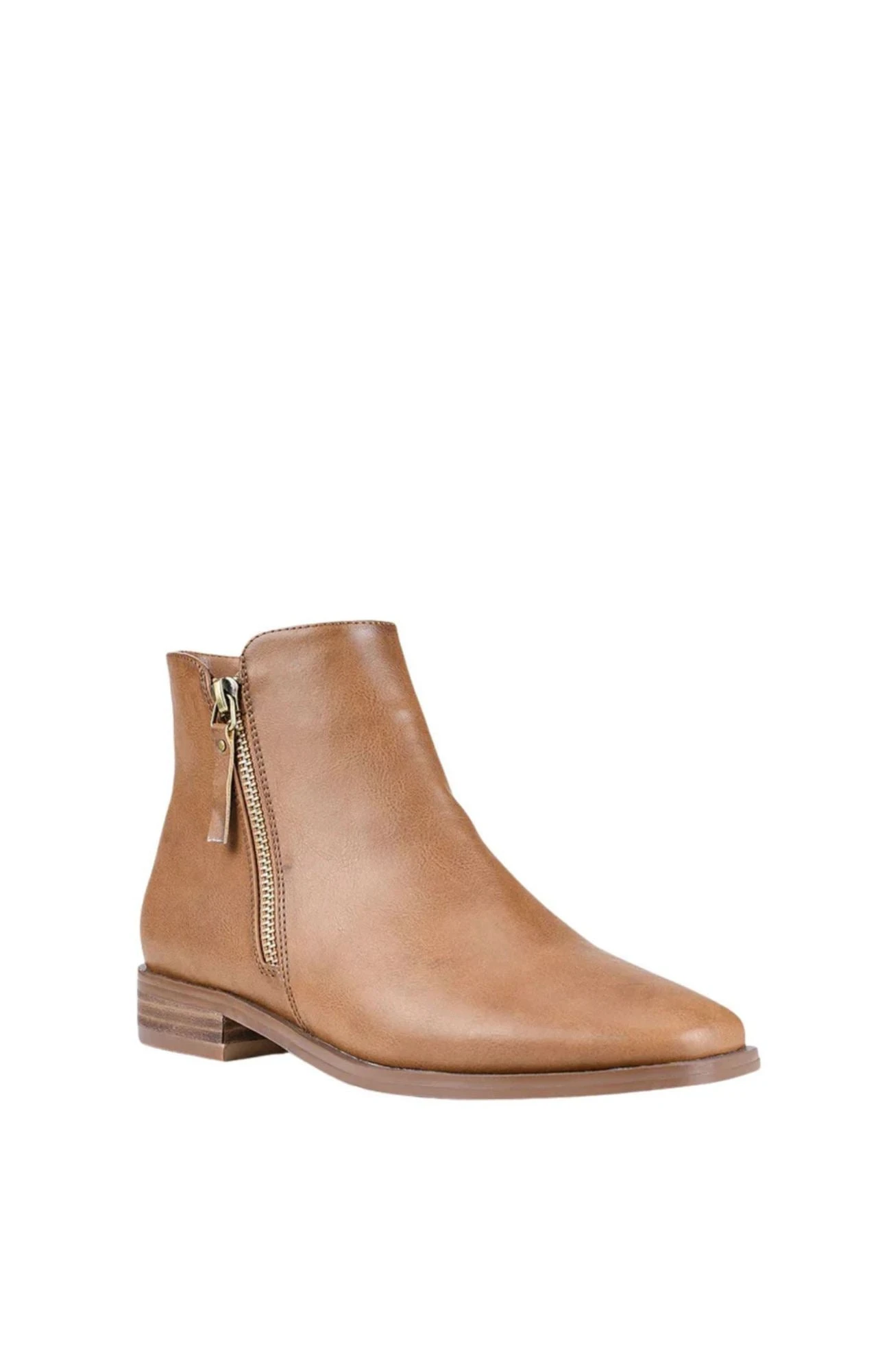 Hawk Ankle Boot Tan Softee 2 Hawk Ankle Boot Tan Softee - Image 2