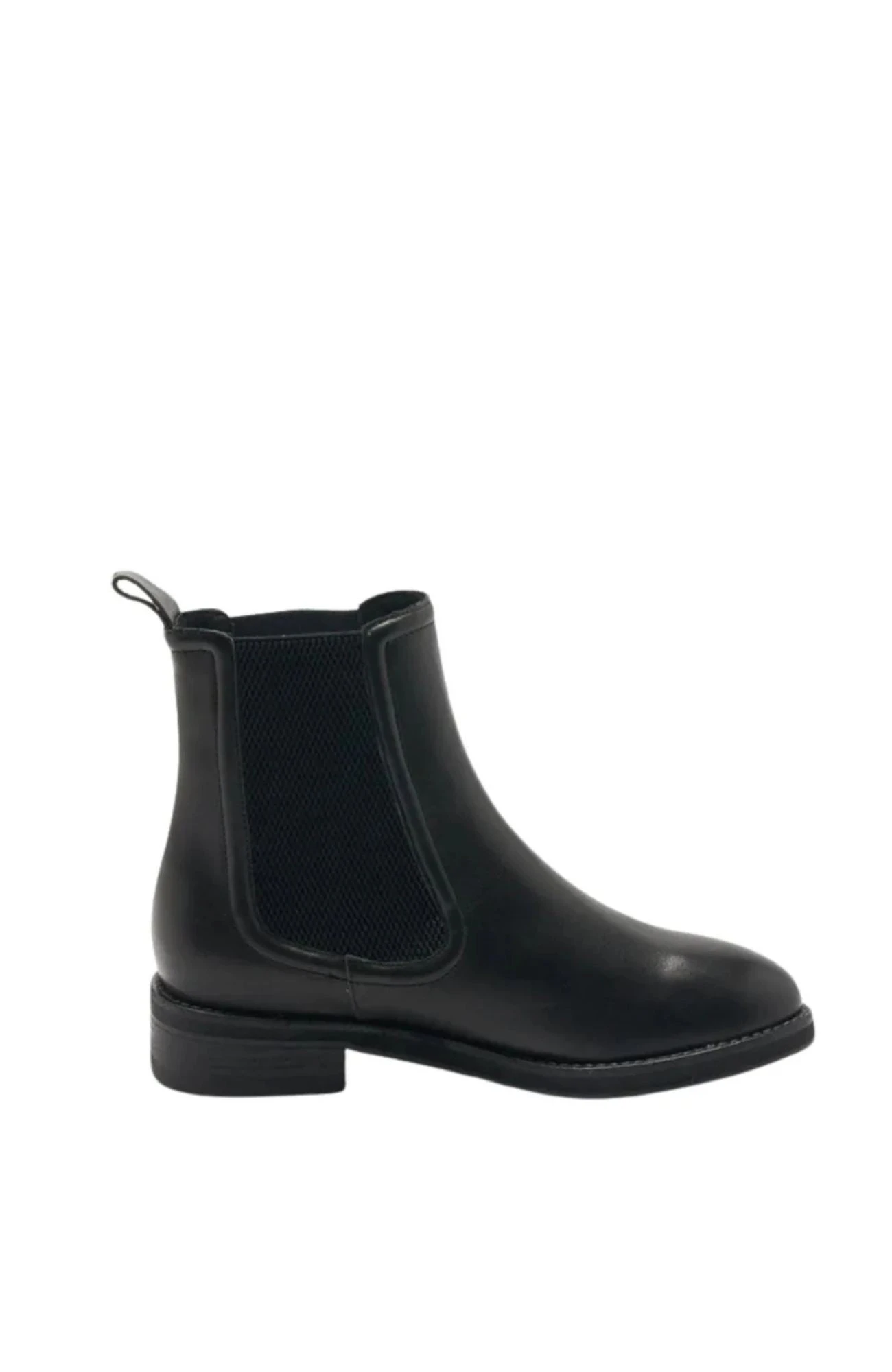Cora Leather Boot Black 1 Cora Leather Boot Black