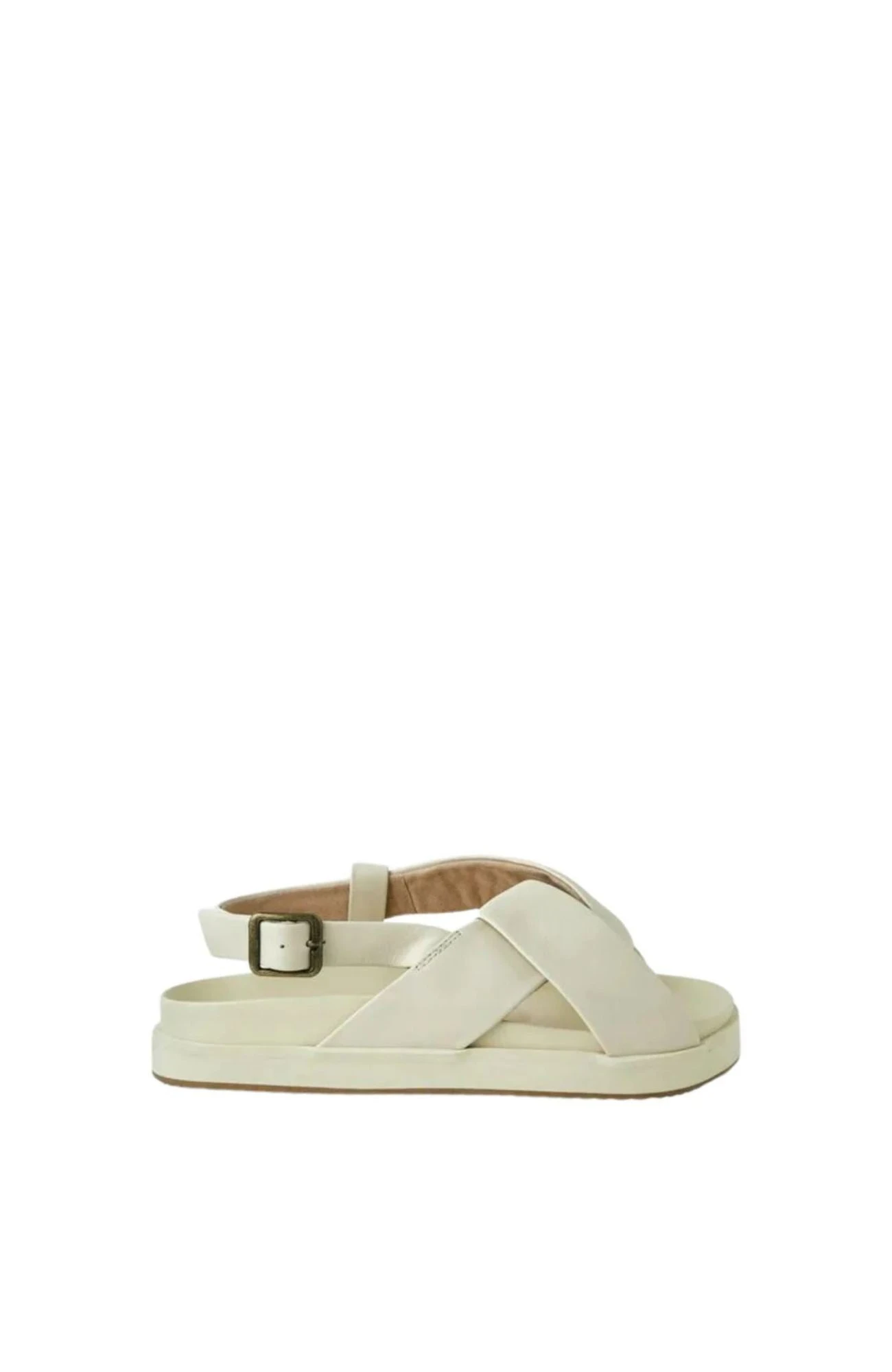 Mya Leather Sandal Vanilla 1 Mya Leather Sandal Vanilla