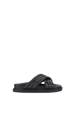 Britney Footbed Slide Black