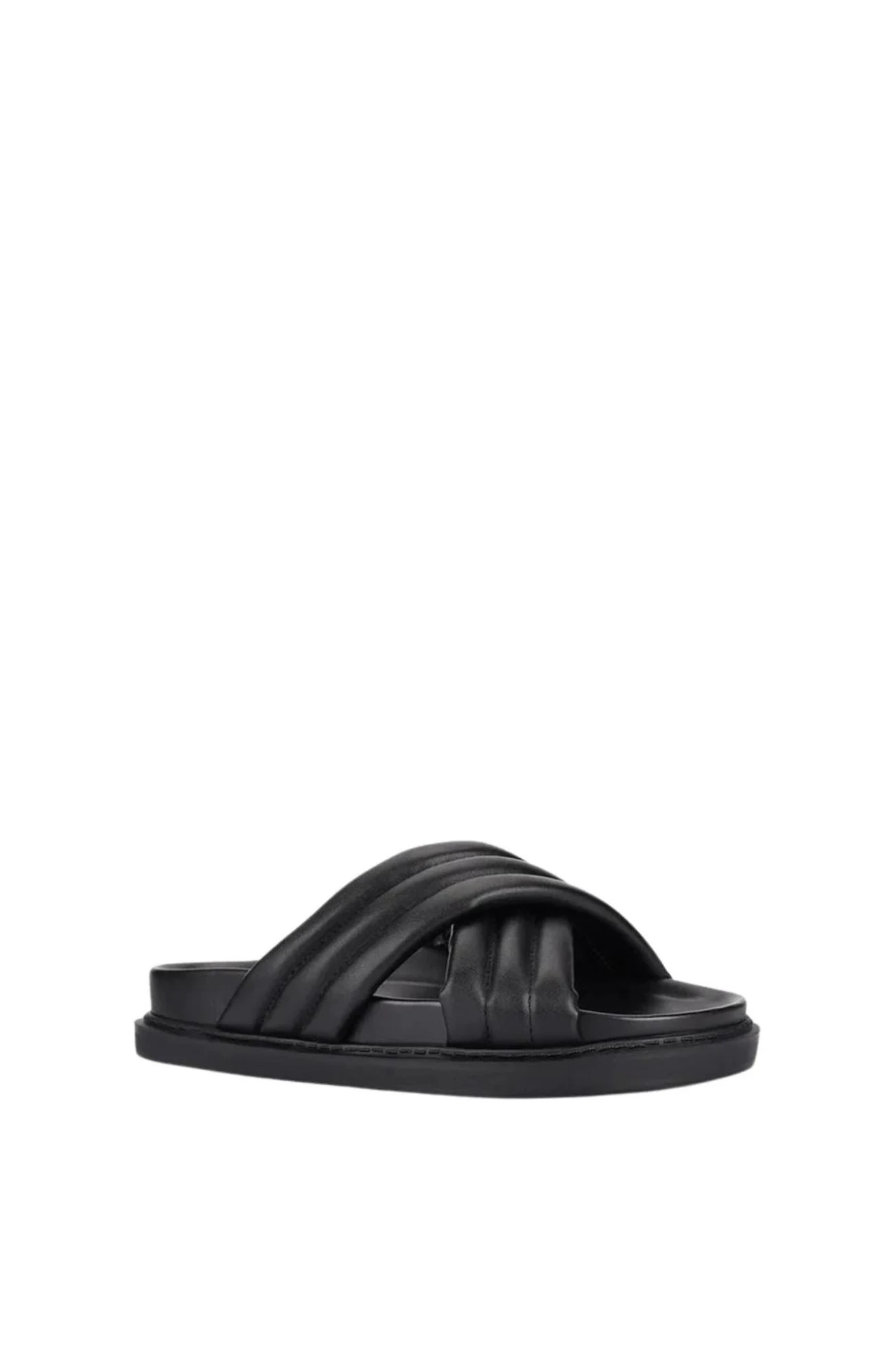 Britney Footbed Slide Black 2 Britney Footbed Slide Black - Image 2