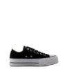Converse Chuck Taylor All Star Canvas Lift Low Top Black