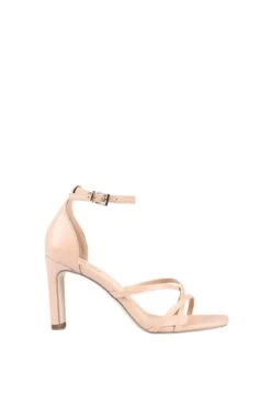 Kingdom II Block Heel Sandal Nude