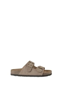 Xylo Foot Bed Slide Taupe Micro