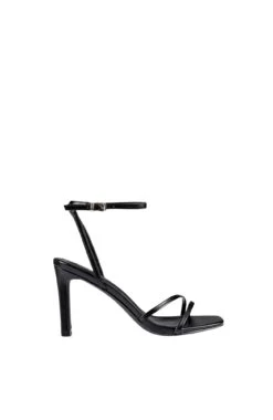 Kimmy Slim Strappy Heel Black