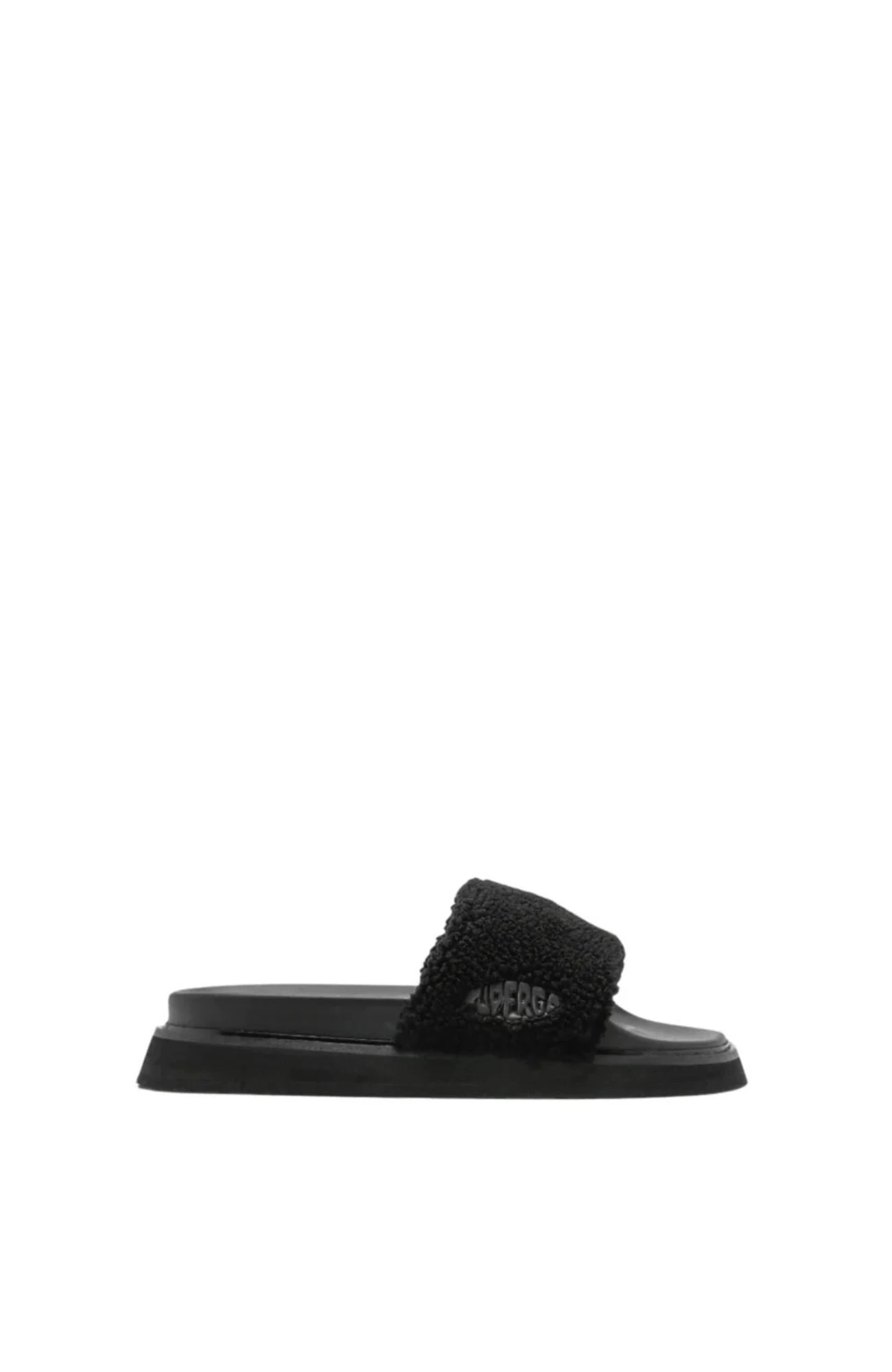 Superga 1918 Slide Platform Faux-Fur Black 1 Superga 1918 Slide Platform Faux-Fur Black