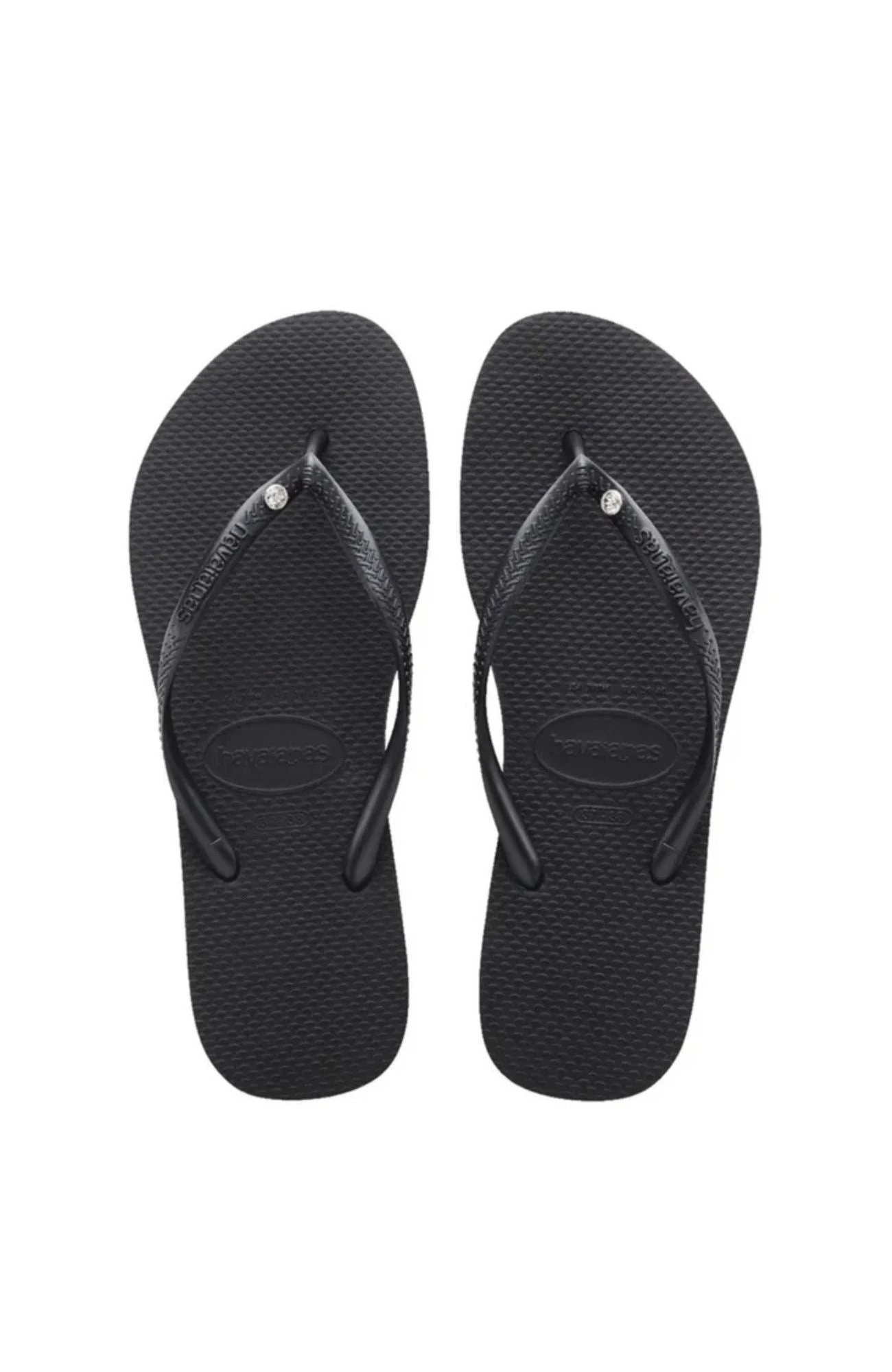 Havaianas Slim Crystal Black 1 Havaianas Slim Crystal Black