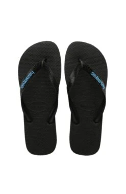 Havaianas Rubber Logo Black Blue