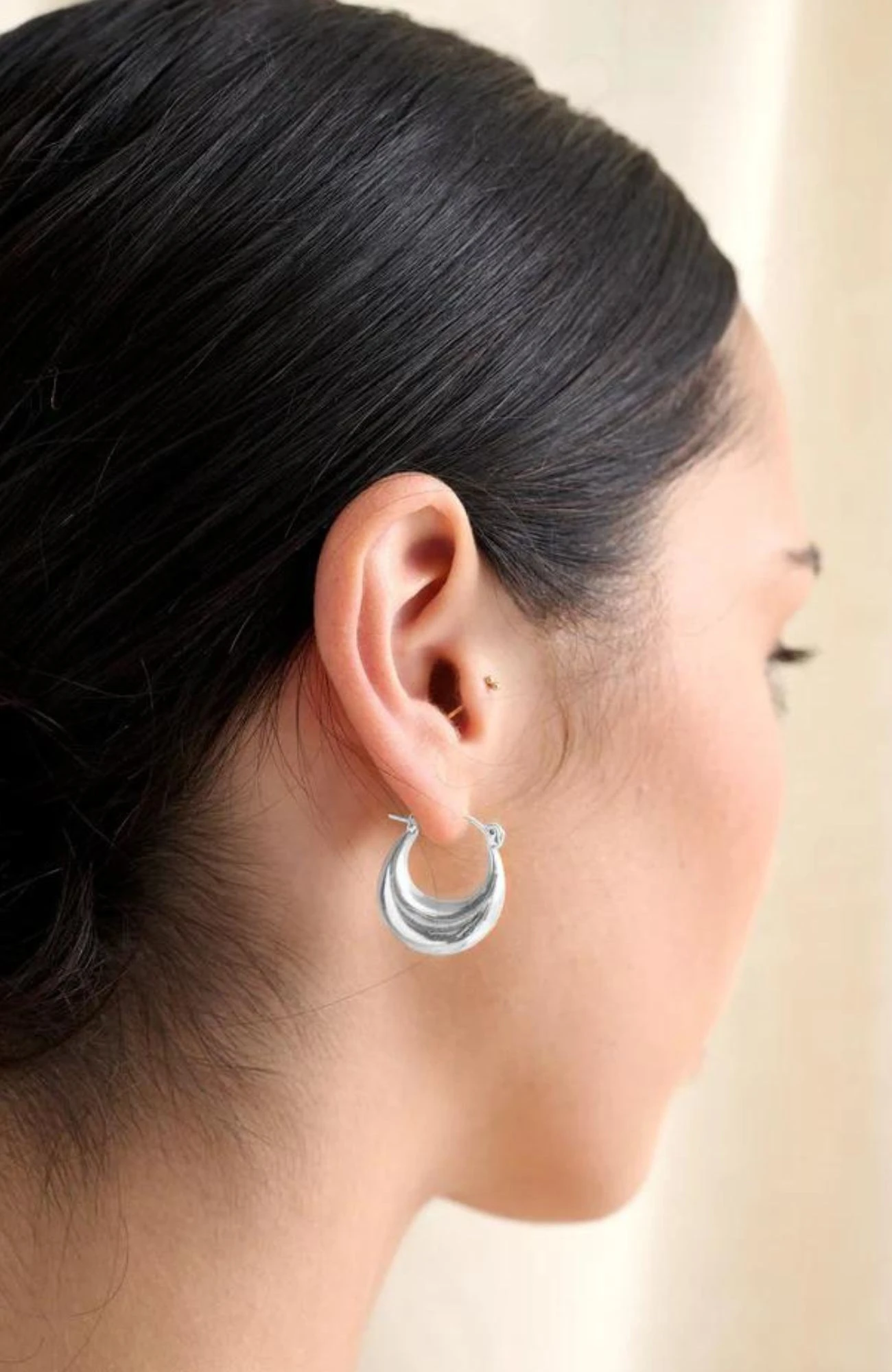 Linda Earrings Silver 1 Linda Earrings Silver