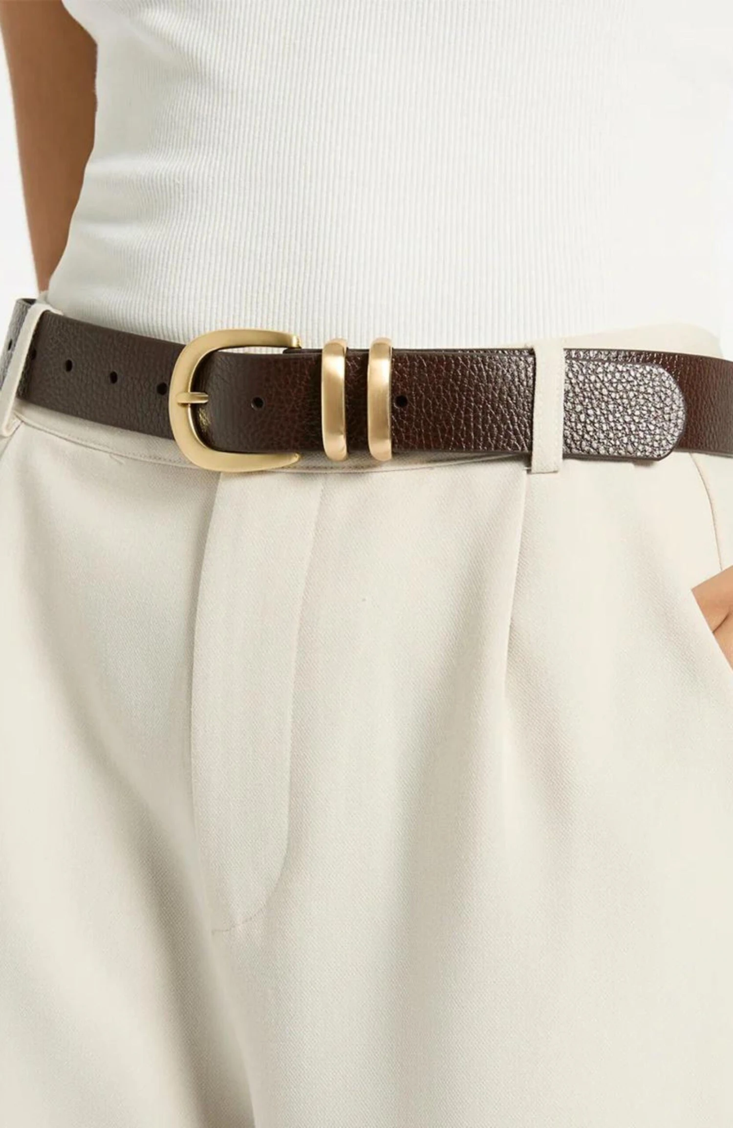 Let It Be Belt Choc Gold 5 Let It Be Belt Choc Gold - Image 5