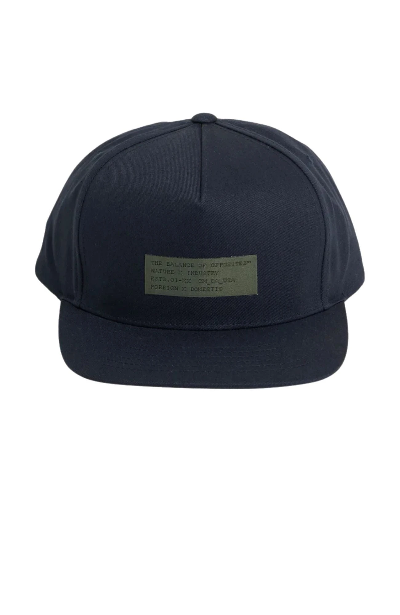 RVCA Surplus Snapback Petrol Blue 1 RVCA Surplus Snapback Petrol Blue