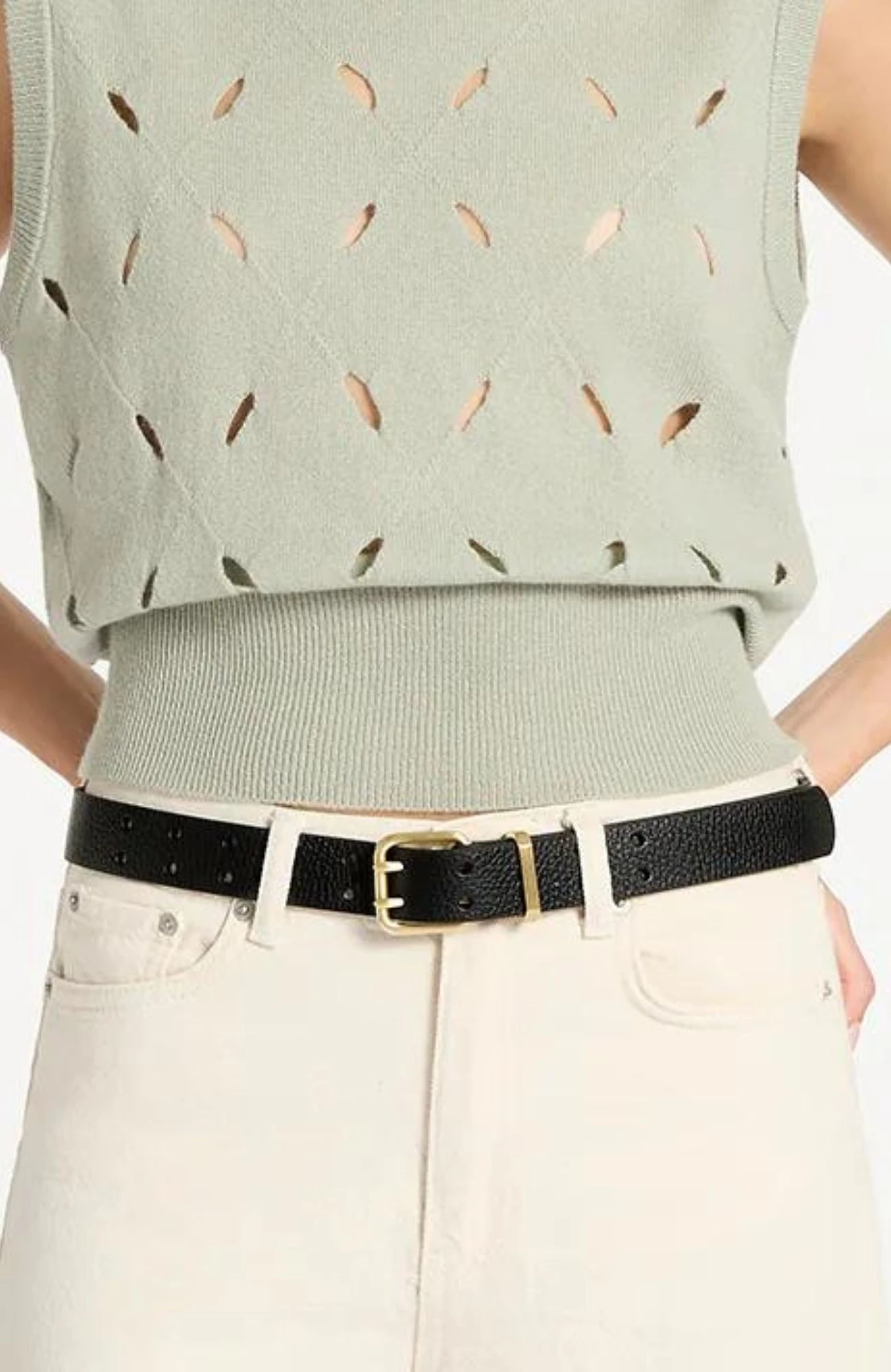 Barely Moving Belt Black Gold 6 Barely Moving Belt Black Gold - Image 6