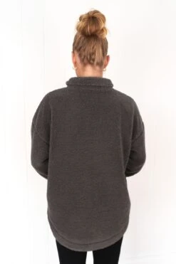 Ace Quarter Teddy Charcoal 13 Ace Quarter Teddy Charcoal -Jean Jail Shop Ace Quarter Teddy Charcoal b