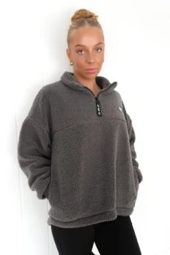 Ace Quarter Teddy Charcoal 10 Ace Quarter Teddy Charcoal -Jean Jail Shop Ace Quarter Teddy Charcoal f7