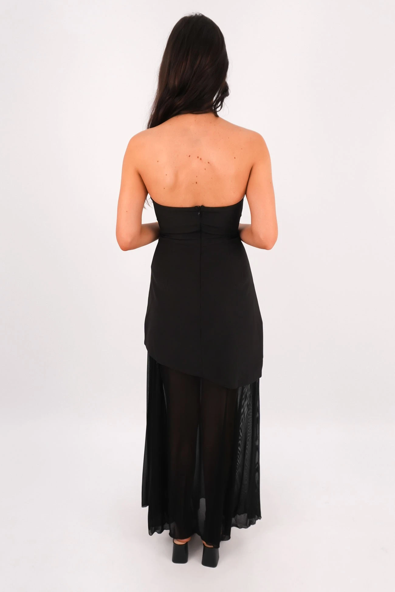 Alessia Midi Dress Black 5 Alessia Midi Dress Black - Image 5