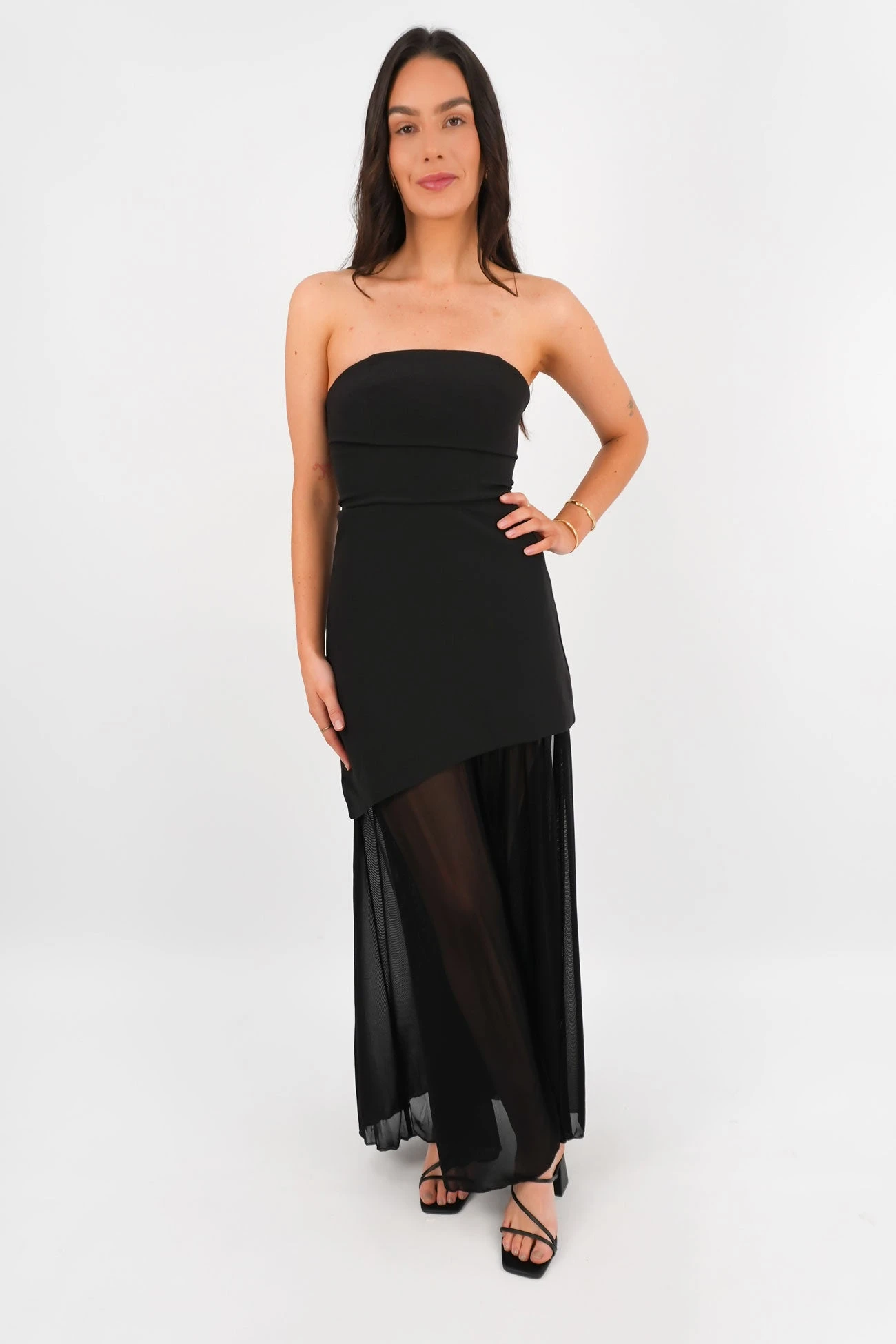 Alessia Midi Dress Black 4 Alessia Midi Dress Black - Image 4