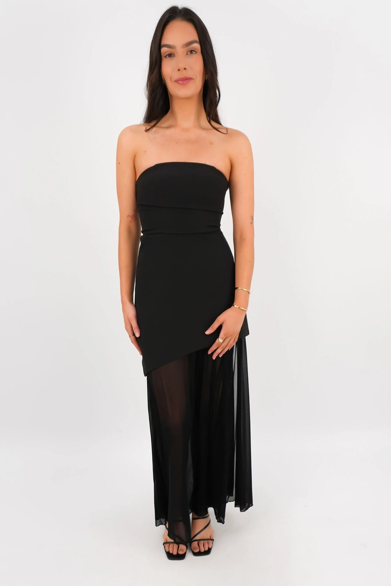 Alessia Midi Dress Black 1 Alessia Midi Dress Black