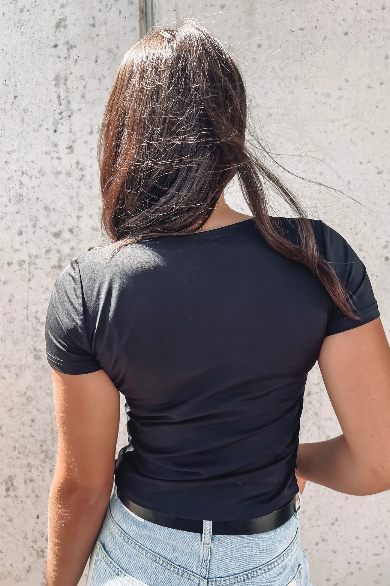 Alex Smooth Tee Black 7 Alex Smooth Tee Black - Image 7