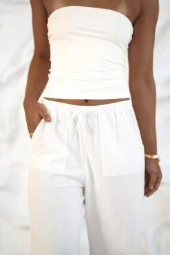 Alex Smooth Tube White