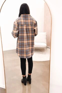 Amber Check Shacket Check -Jean Jail Shop Amber Check Shacket Check b