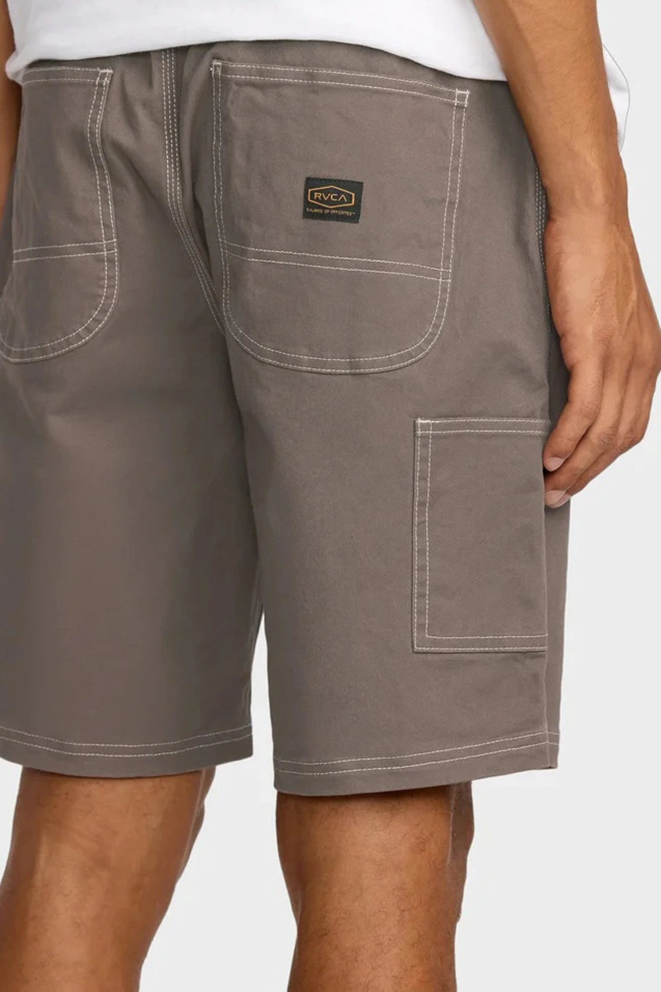 RVCA Americana Carpenter Short 20 Mushroom 2 RVCA Americana Carpenter Short 20 Mushroom - Image 2