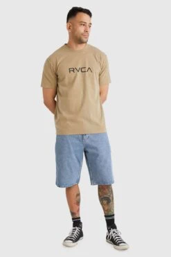 RVCA Americana Denim Short Broken Blue Wash -Jean Jail Shop Americana Denim Short Broken Blue Wash fjpg